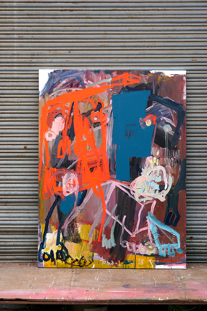 Trash and color  
Technique mixte sur toile.
130 x 97 cm.
Toma-L ©